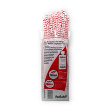 Load image into Gallery viewer, 80 lightning red and white strips pipe cleaner