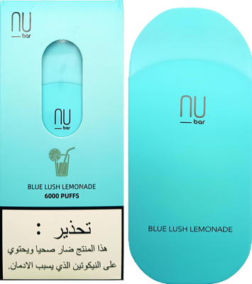Nu Bar Blue Lush Lemonade 6000 Puff