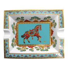 Load image into Gallery viewer, V &amp; B Porcelain Ashtray- Camel Orange
