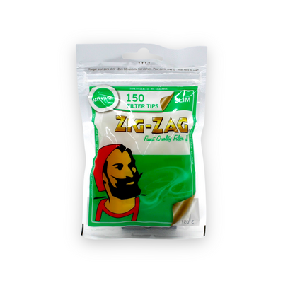 ZIG ZAG MENTHOL FILTER TIPS - BFZZSM12/10/150